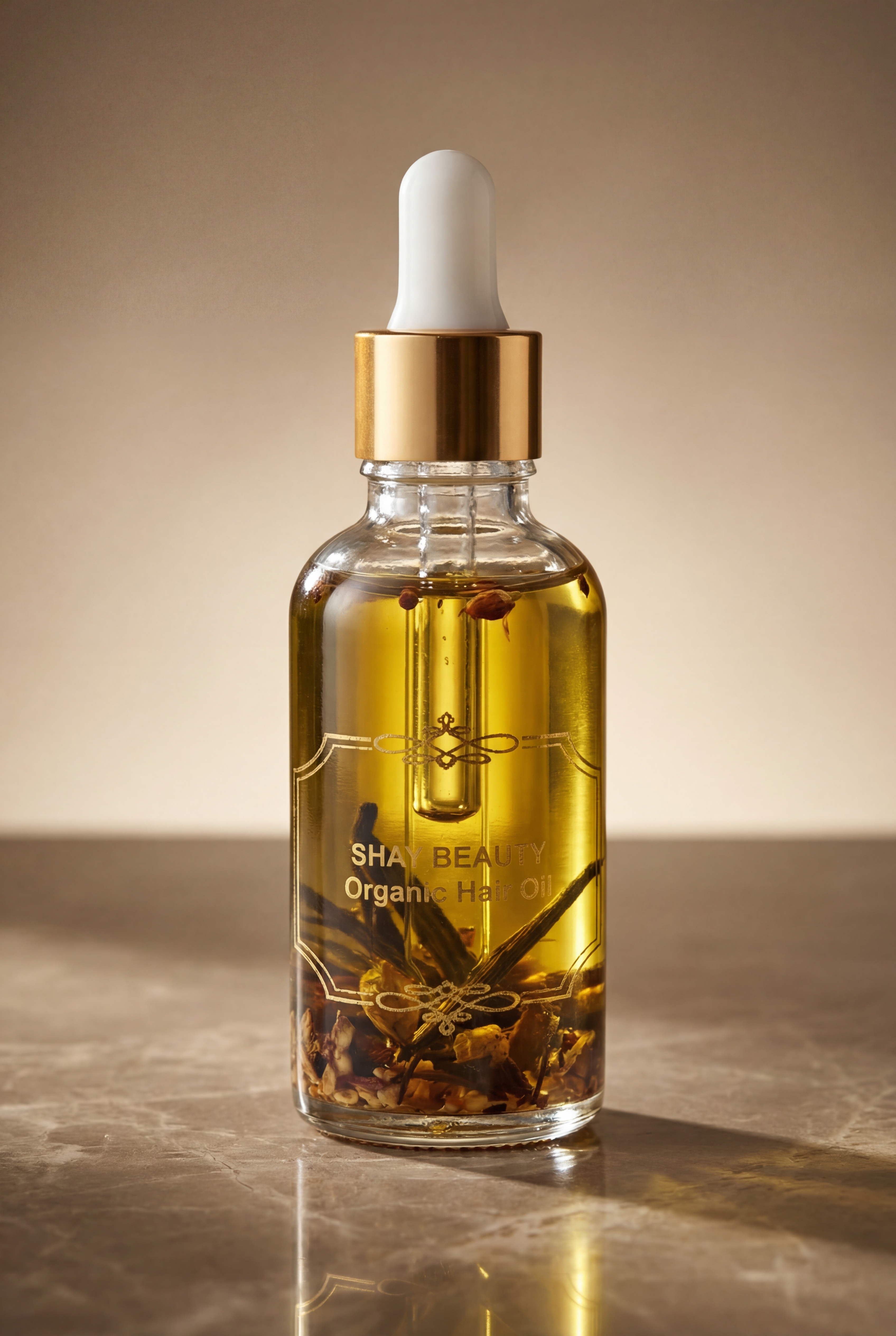 Organic Hair Oil — Botanical Infusion