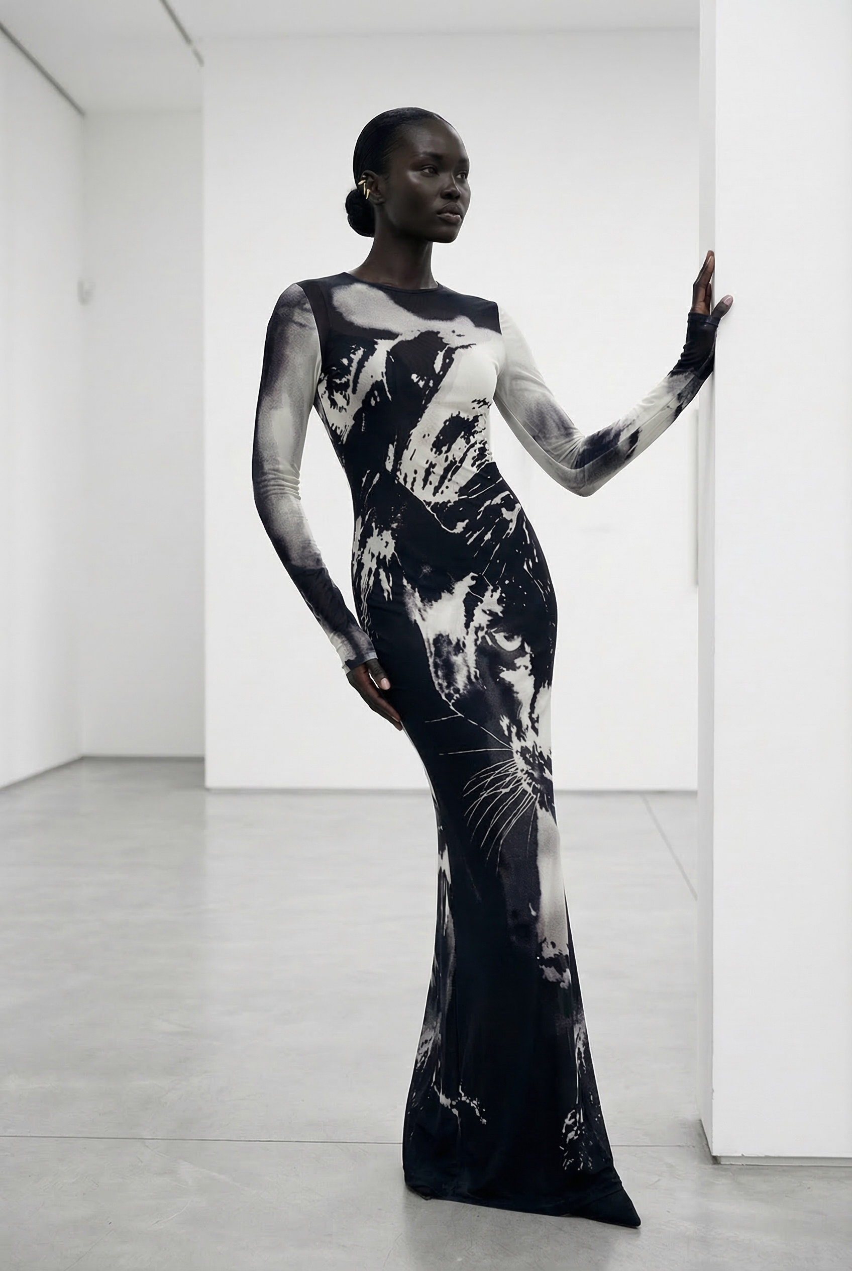 Purrfect Bodycon Maxi